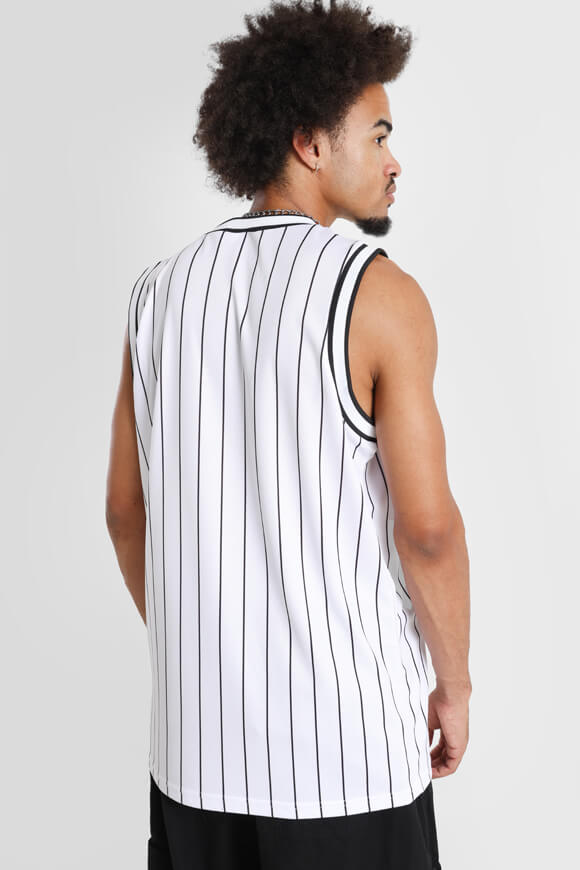 Mesh Tanktop - Blanc + Noir