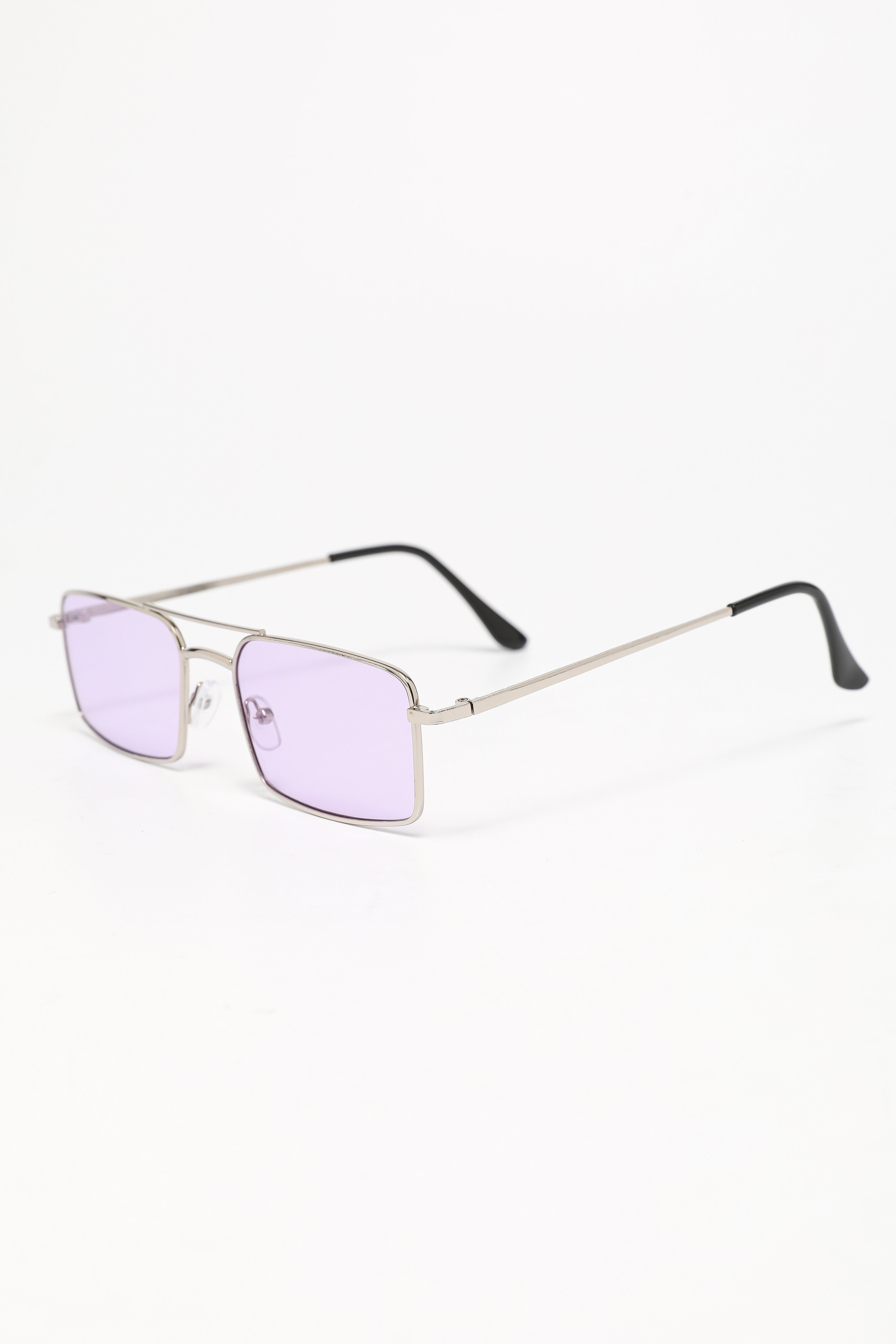 Glasses - Silver + Lilac