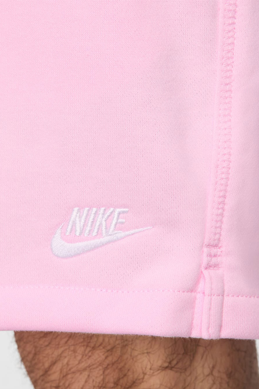 Sportswear Club sweat shorts - Pink Foam + White