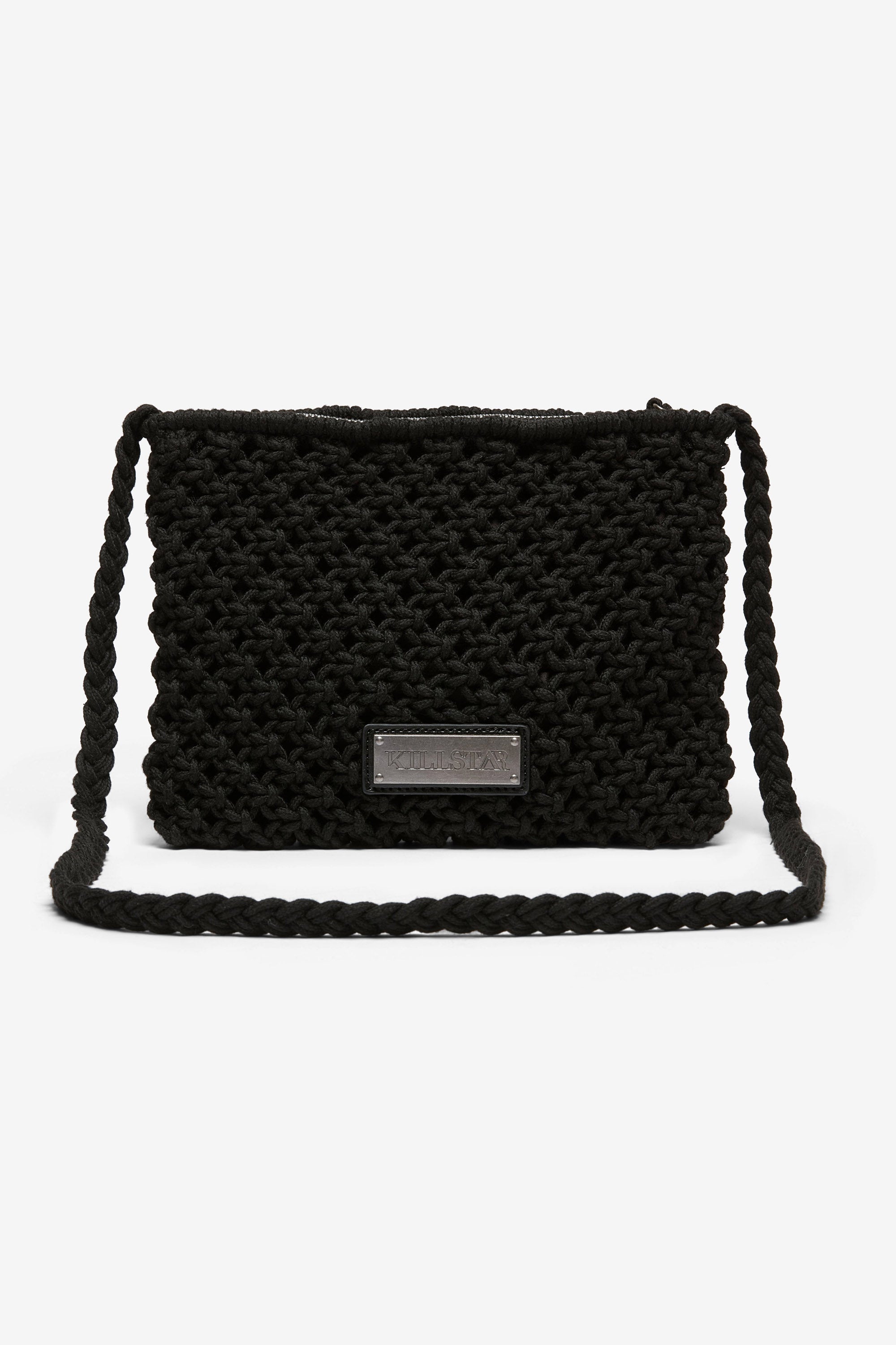 Ghostly Waters sac à bandoulière en crochet - Black