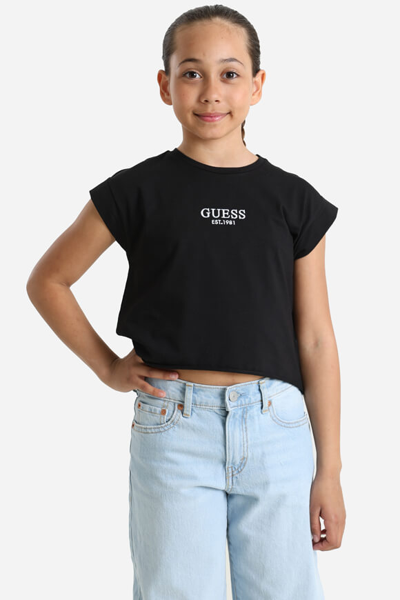 Crop T-Shirt - Jet Black