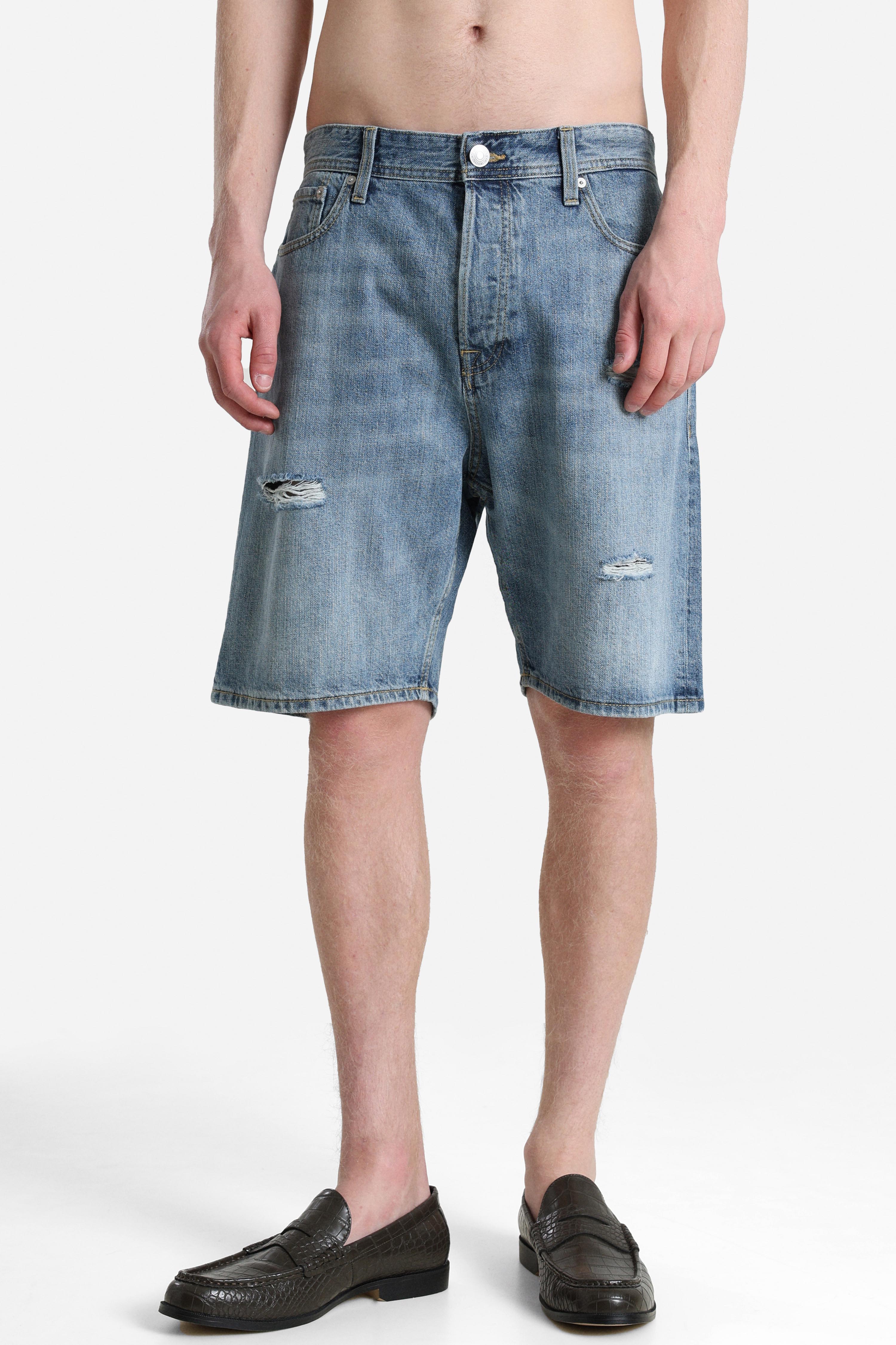 Short Toni in denim - Light Blue