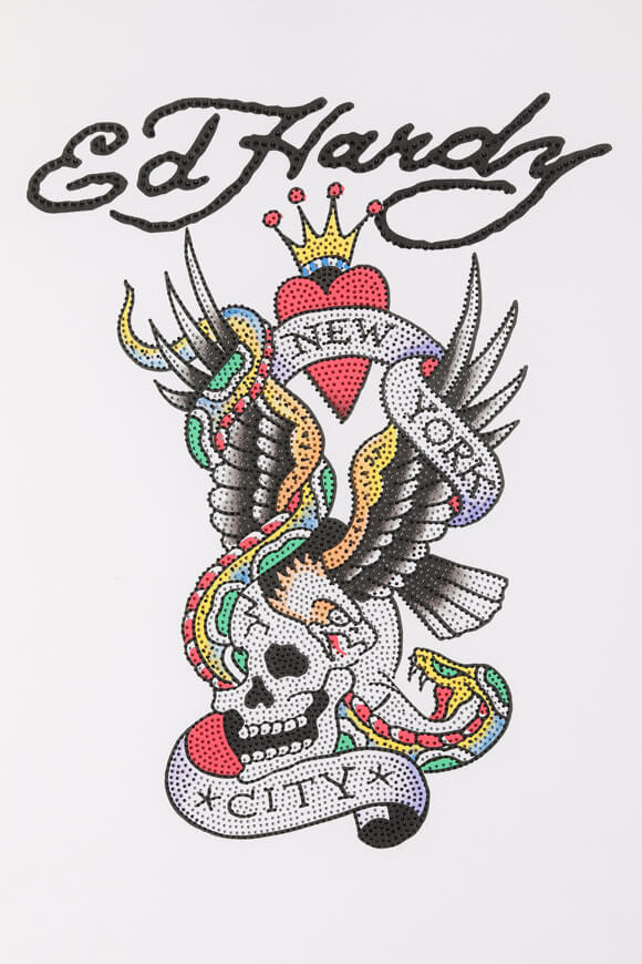 T-shirt de la ville de New York - Blanc