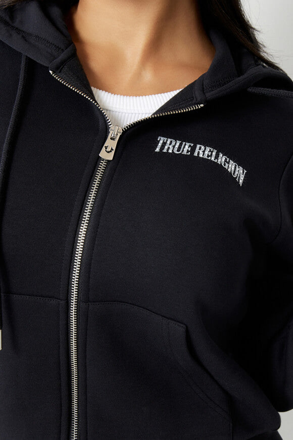 Hooded sweatshirt - Jet Black