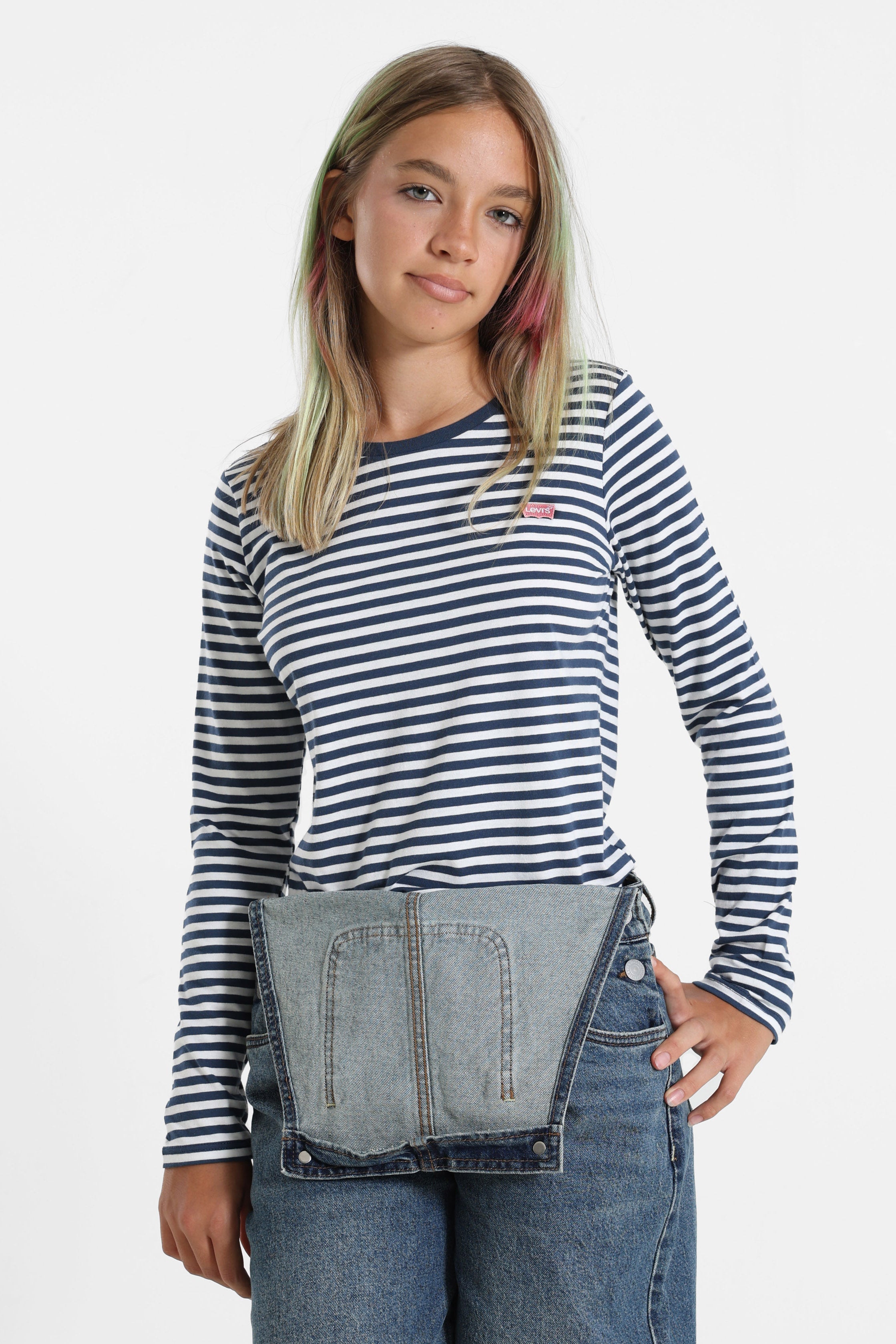 Ruffle Langarmshirt - Big Dipper