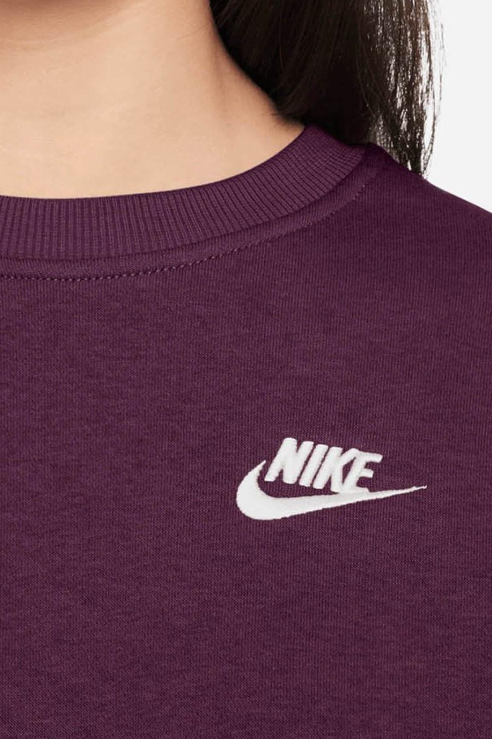 Sportswear Club Fleece Oversize Sweatshirt - Bordeaux