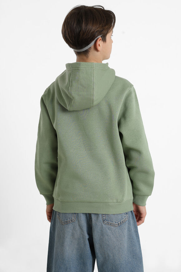 Sweat à capuche Club Fleece - Oil Green