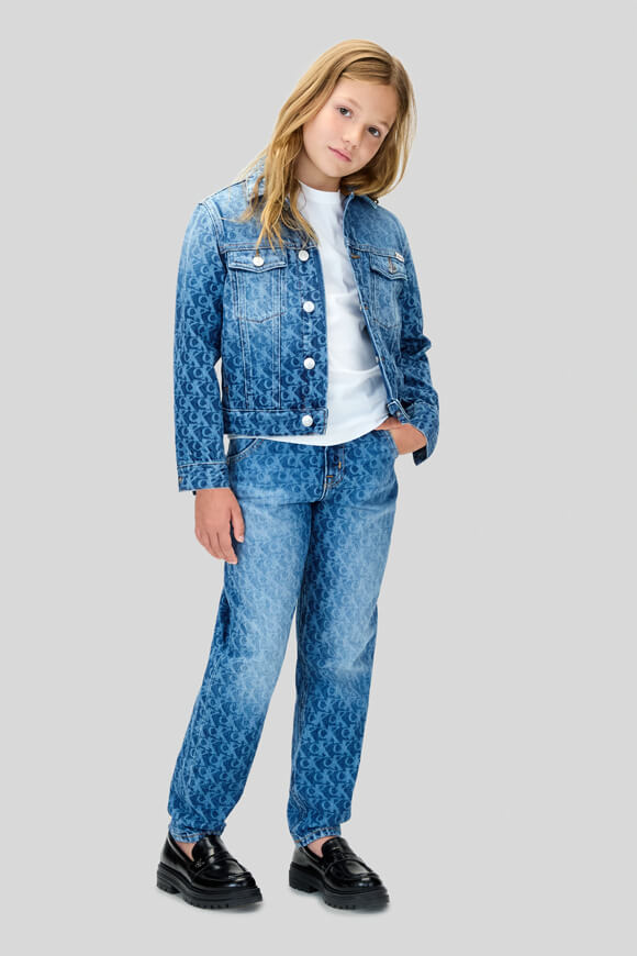 Barrel Leg Jeans - Light Billboard