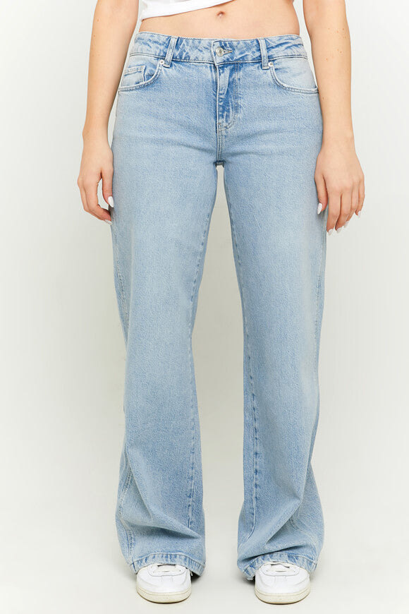 Straight leg jeans - Light blue denim