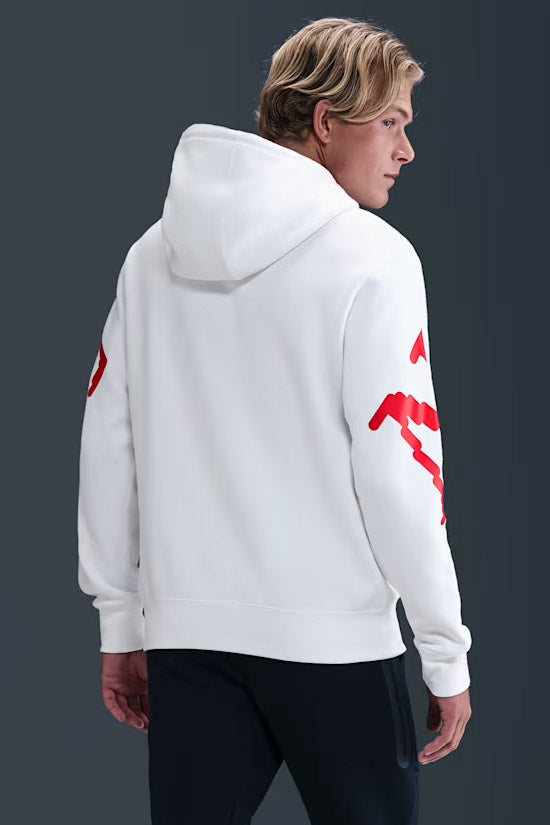 Sportswear Club Fleece hooded sweatshirt - White