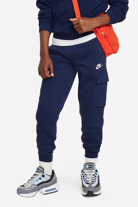 Pantalon cargo en sweat - Midnight Navy