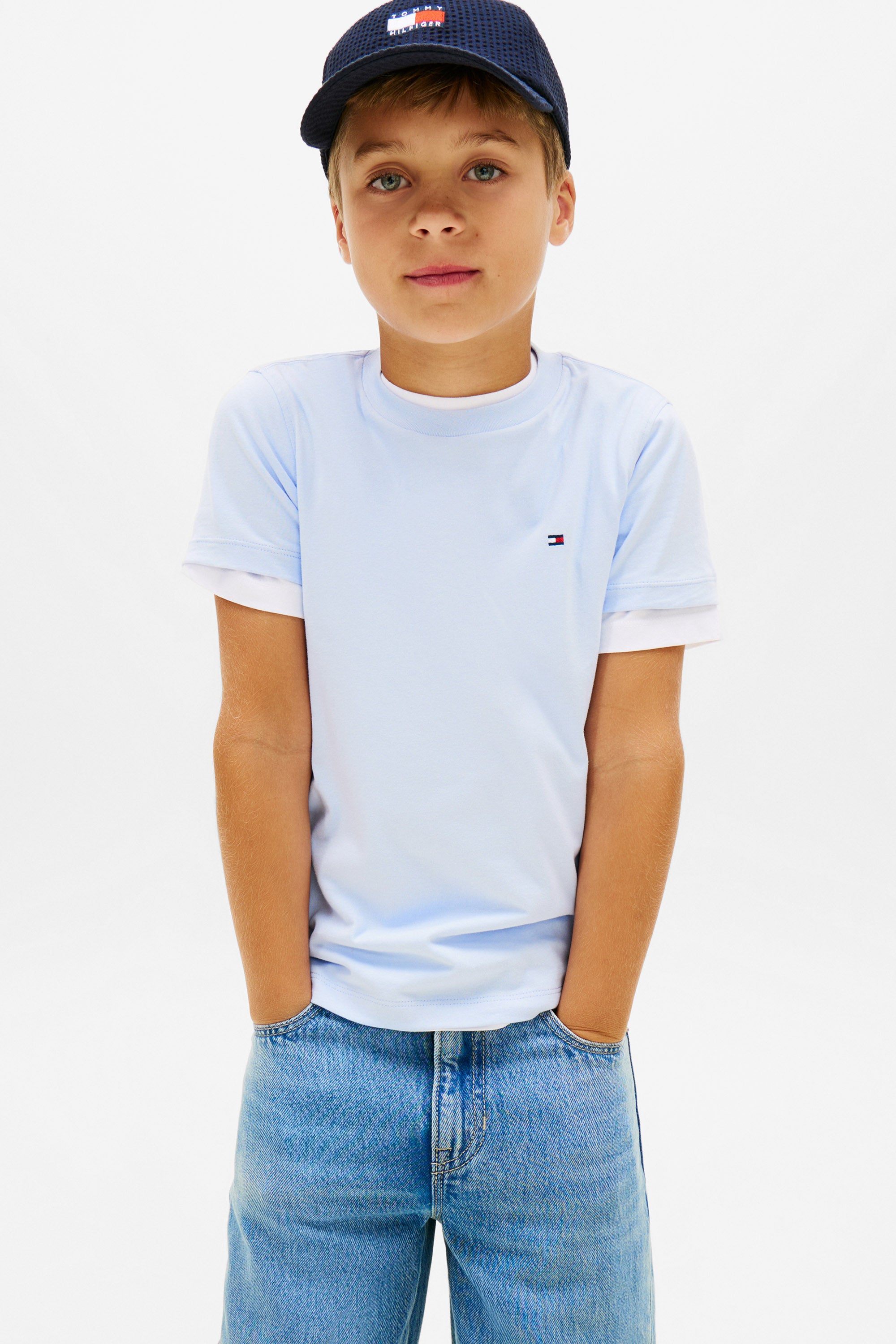 Essential Cotton T-Shirt - Sweet Blue