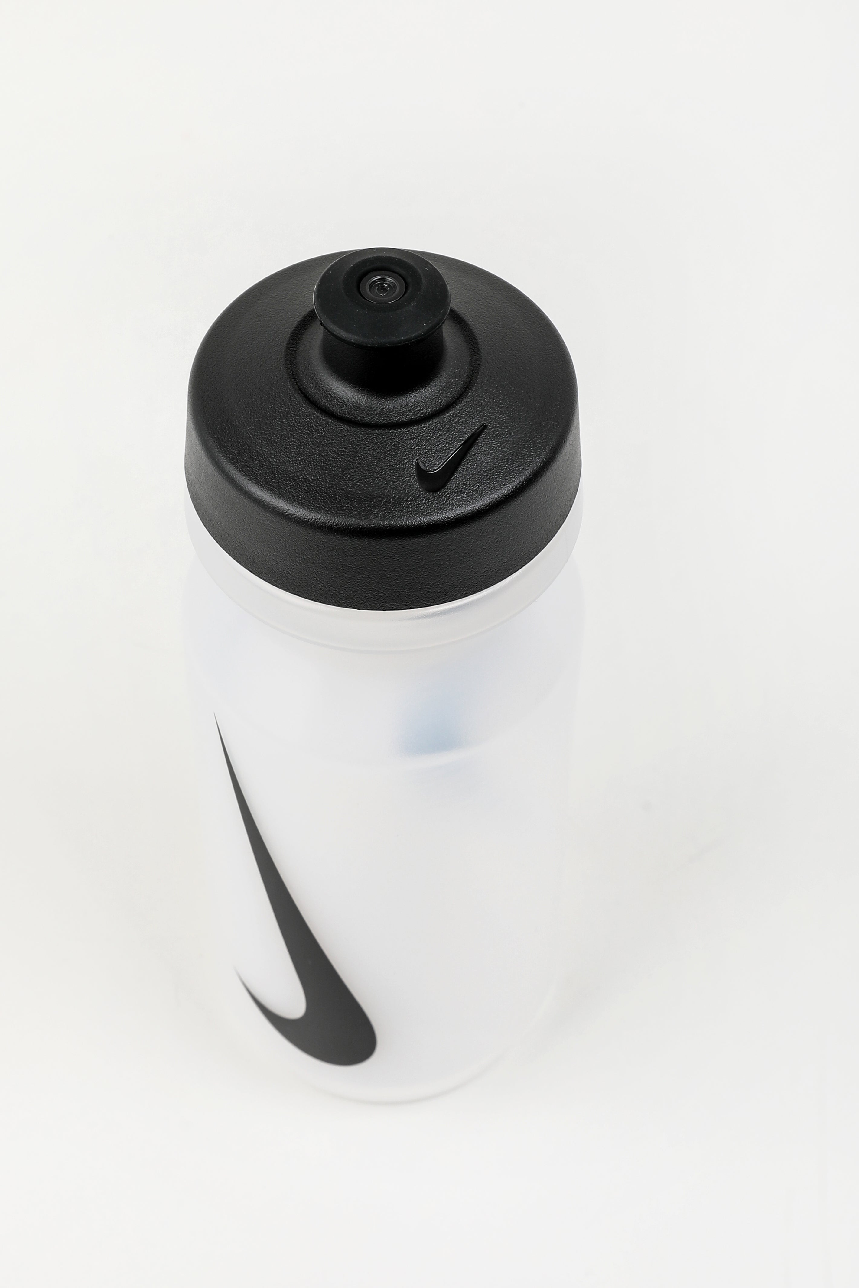 Big Mouth 2.0 water bottle - Clear + Black