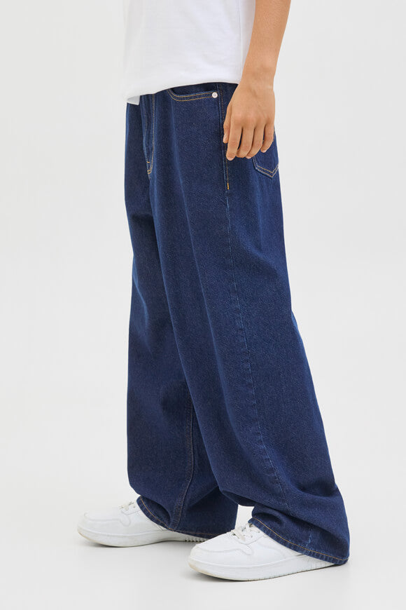 Ron Extra Baggy Fit Jeans - Dark Blue Denim