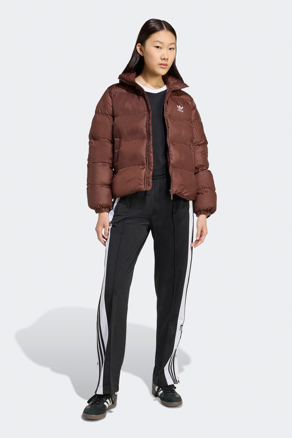 Adicolor quilted jacket - Auburn