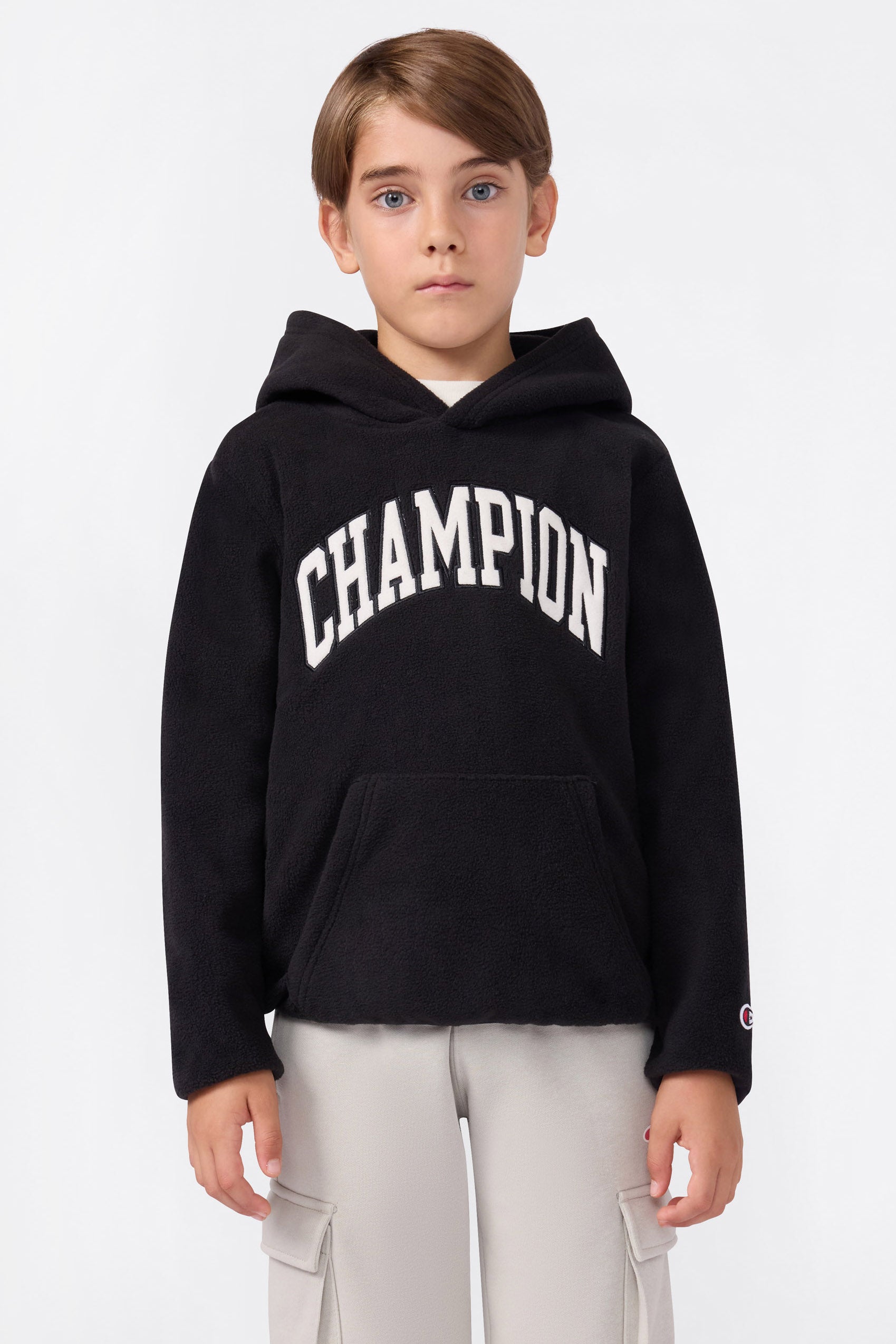 Fleece hoodie sweatshirt - Black