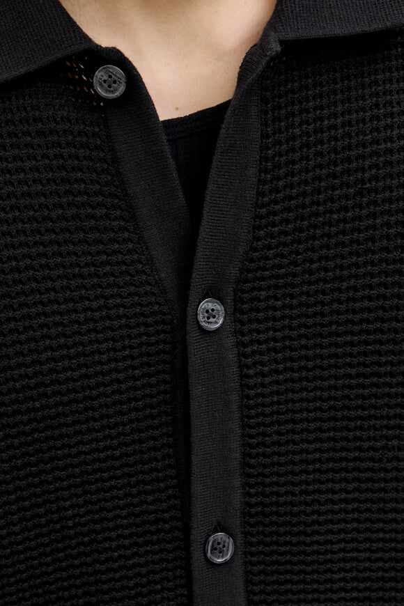 JORALMERIA chemise en tricot - Black