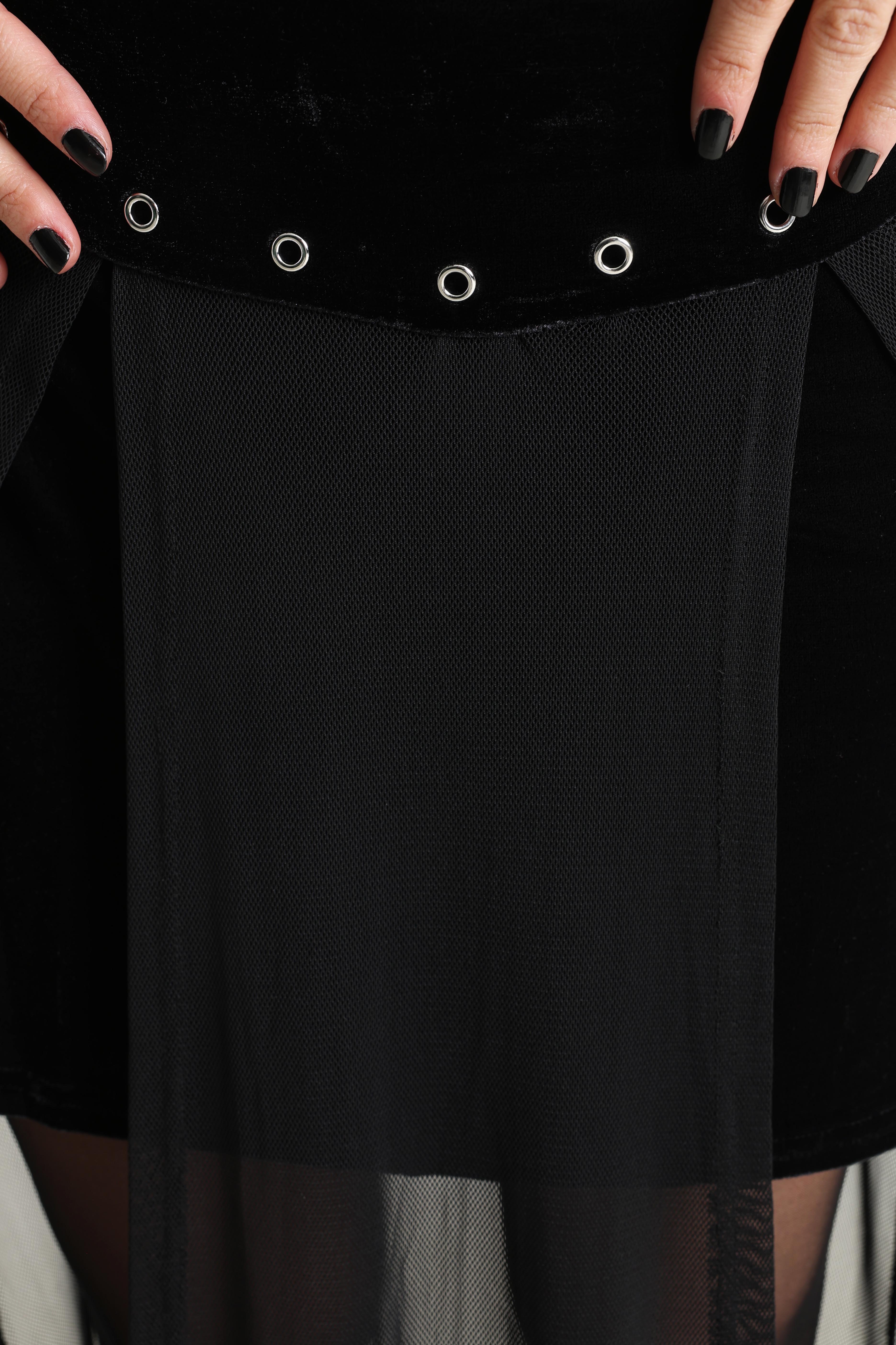 Obsidian Mesh Maxirock - Black