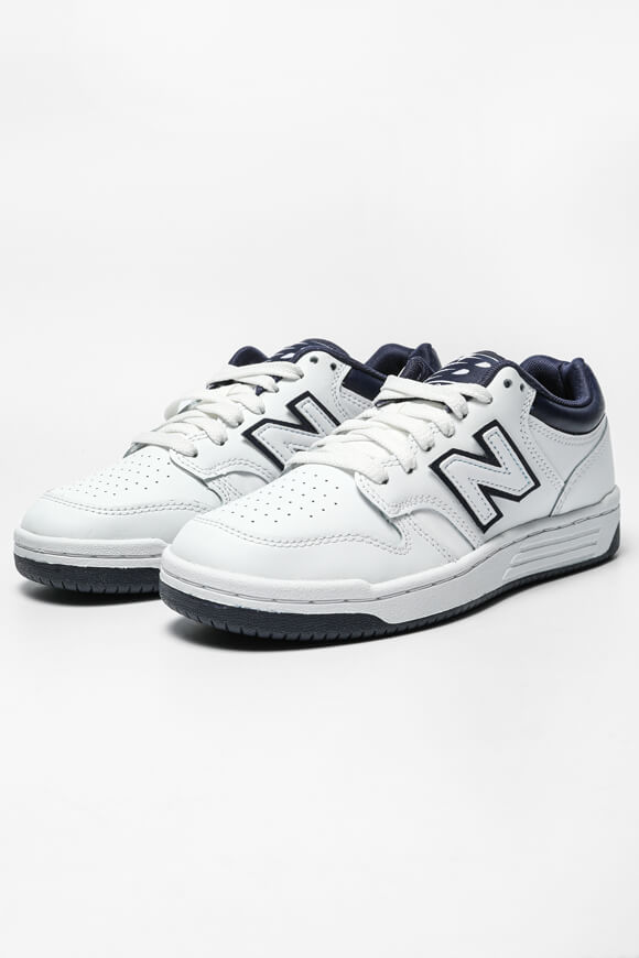 BB480 Sneaker - Weiss + Navy