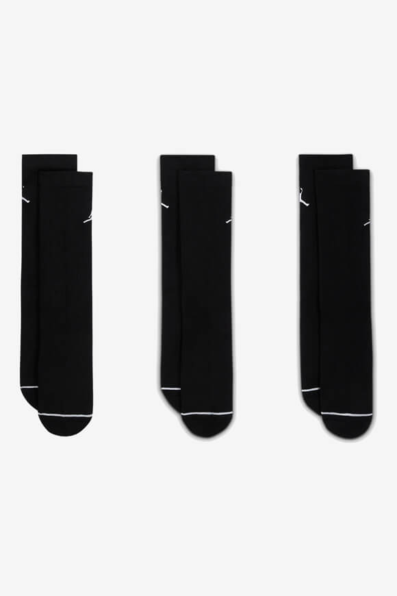 Lot de trois chaussettes - noir