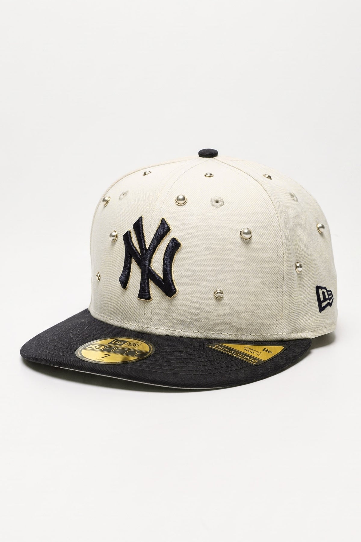 Cappellino 59fifty con perle artificiali - Light Beige + Navy