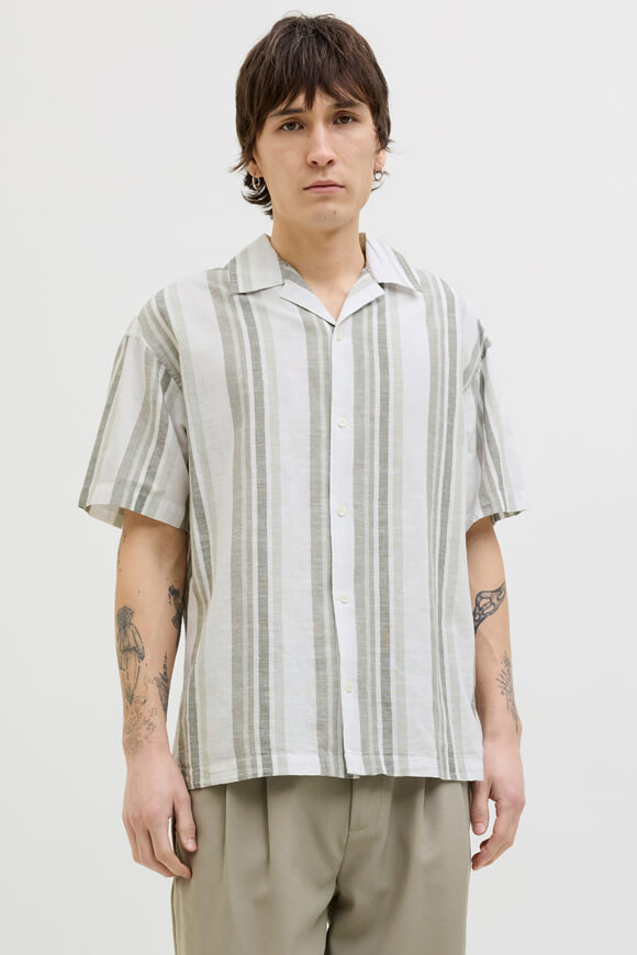 JPRCCSUMMER Oversize Leinenhemd - Vetiver