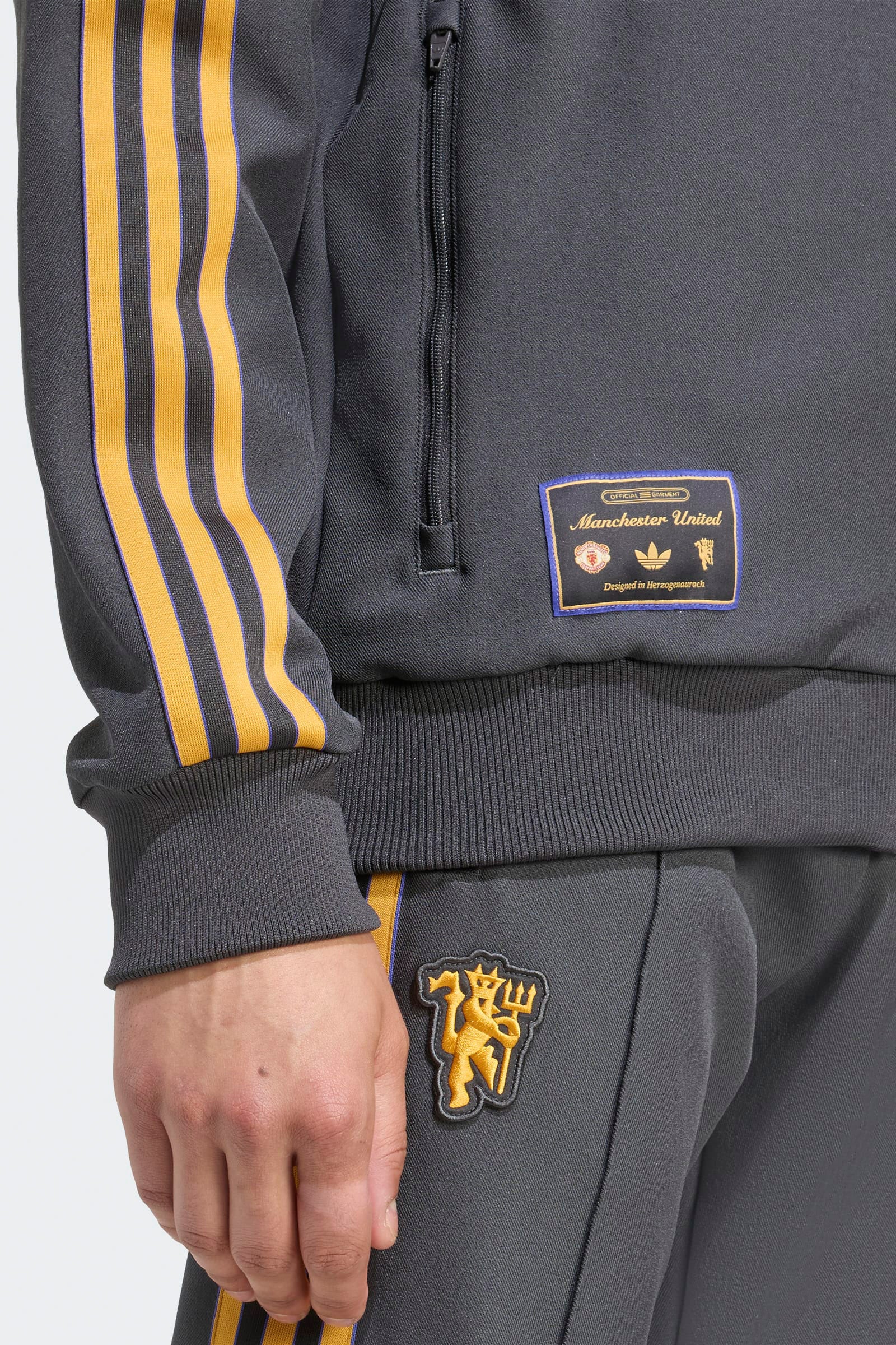 Manchester United Trainingsjacke - Utility Black