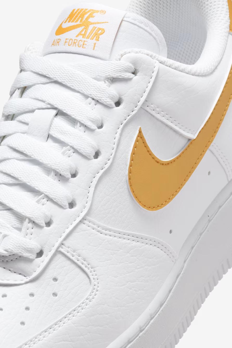 Air Force 1 '07 Next Nature Sneaker - White + Metallic Gold