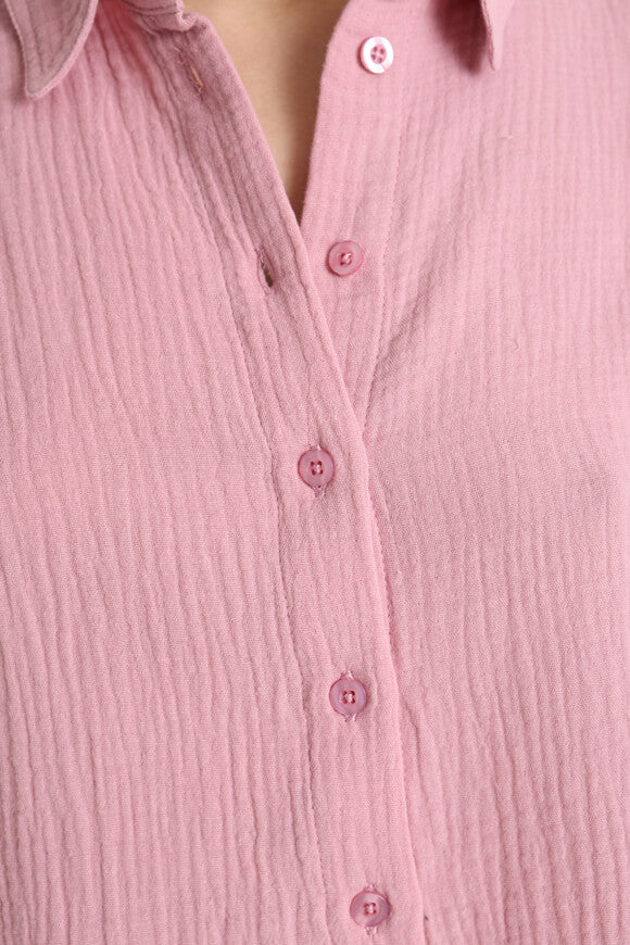 Camicia in mussola - rosa scuro