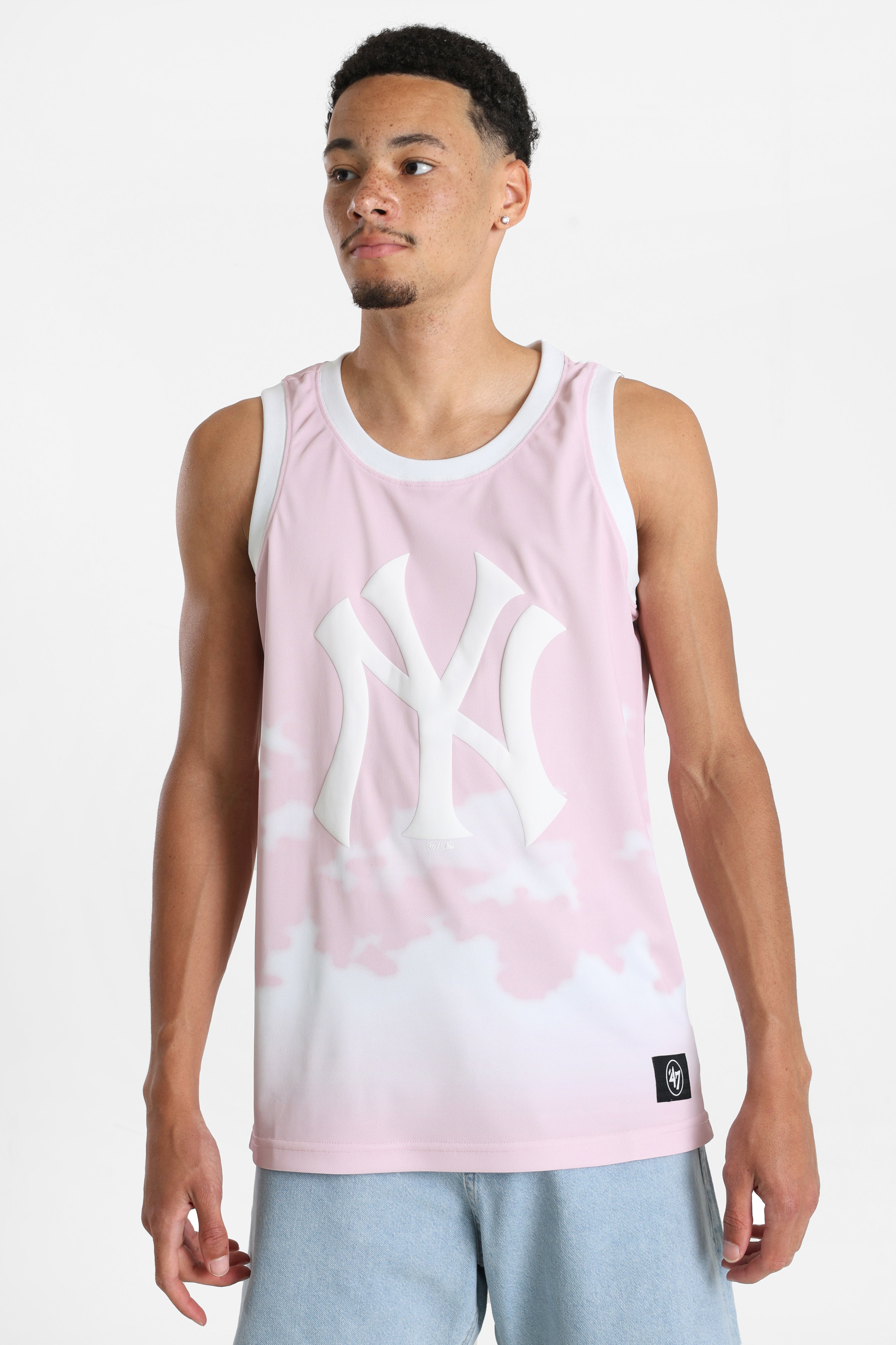 Mesh tank top - Light Pink