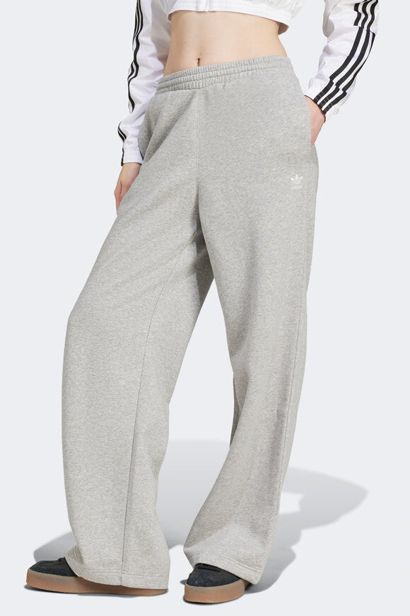 Pantalon wide leg en sweat - Medium Grey Heather