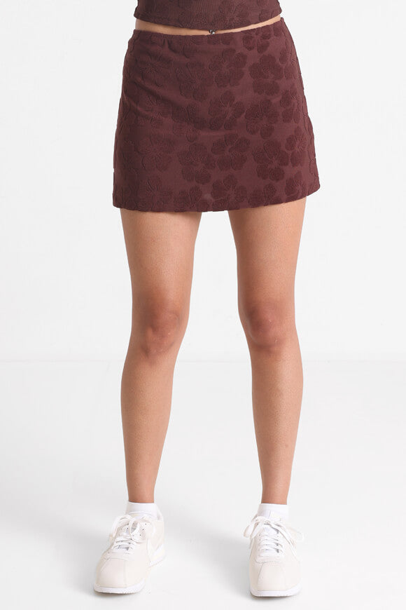 Minijupe Oruto - Marron foncé