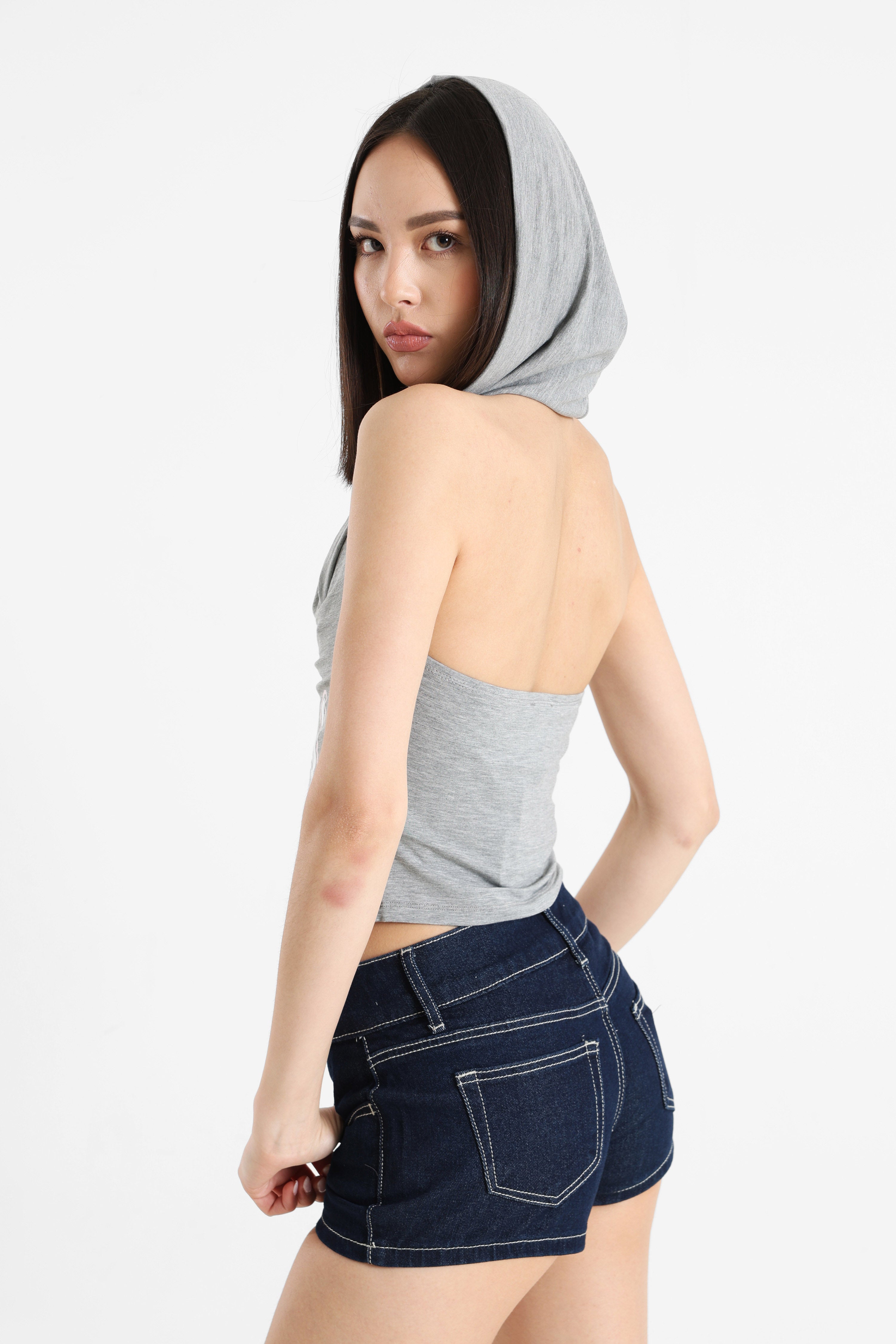 Hooded top - Grey