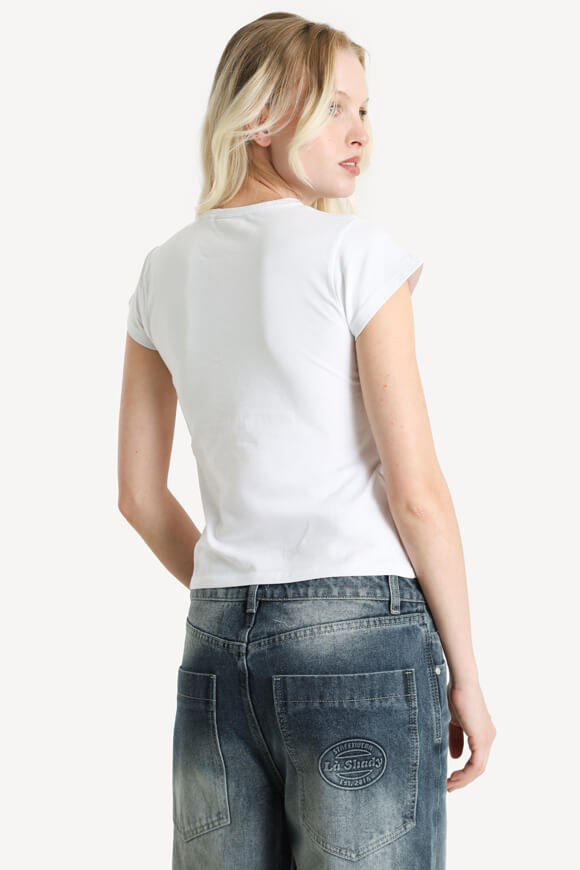 Crop T-shirt - White