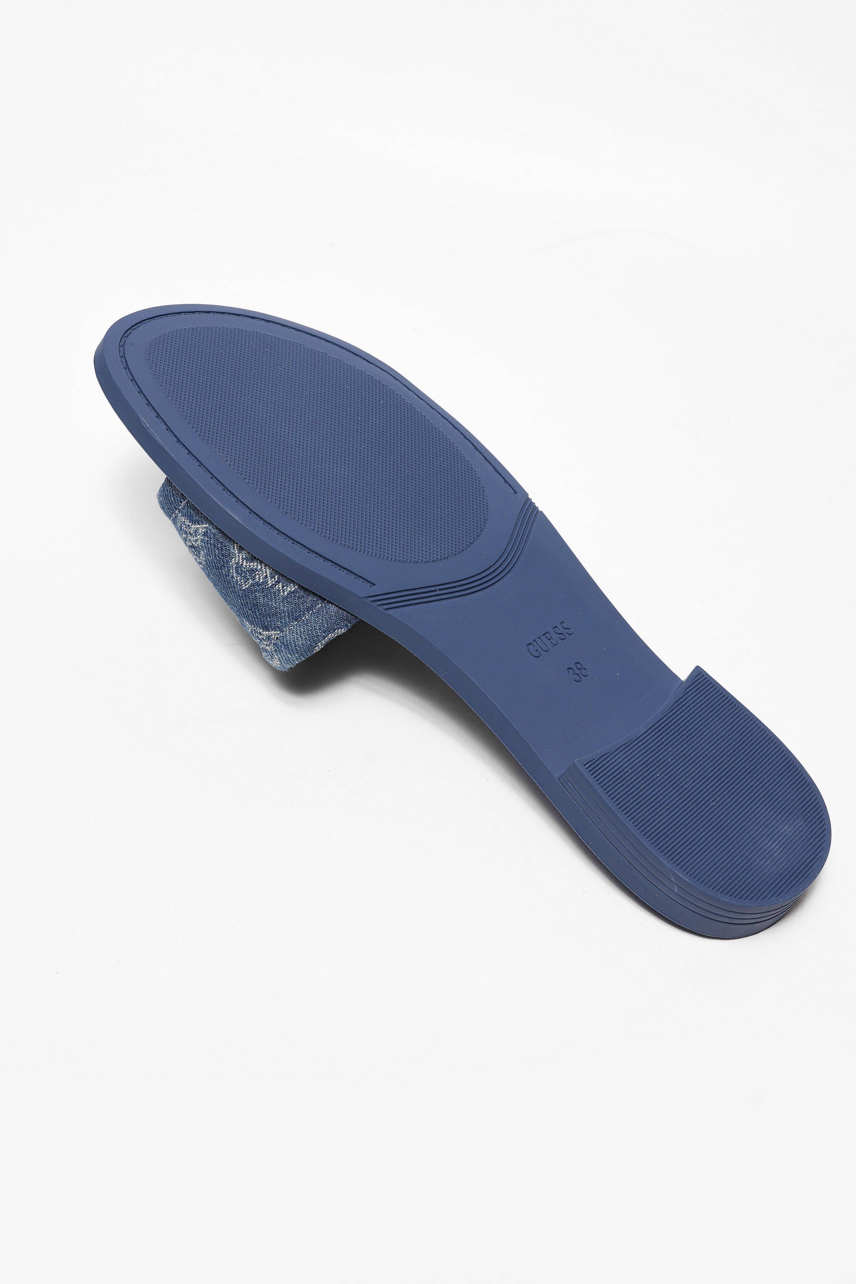 Elysone Jeans Pantoletten - Blue