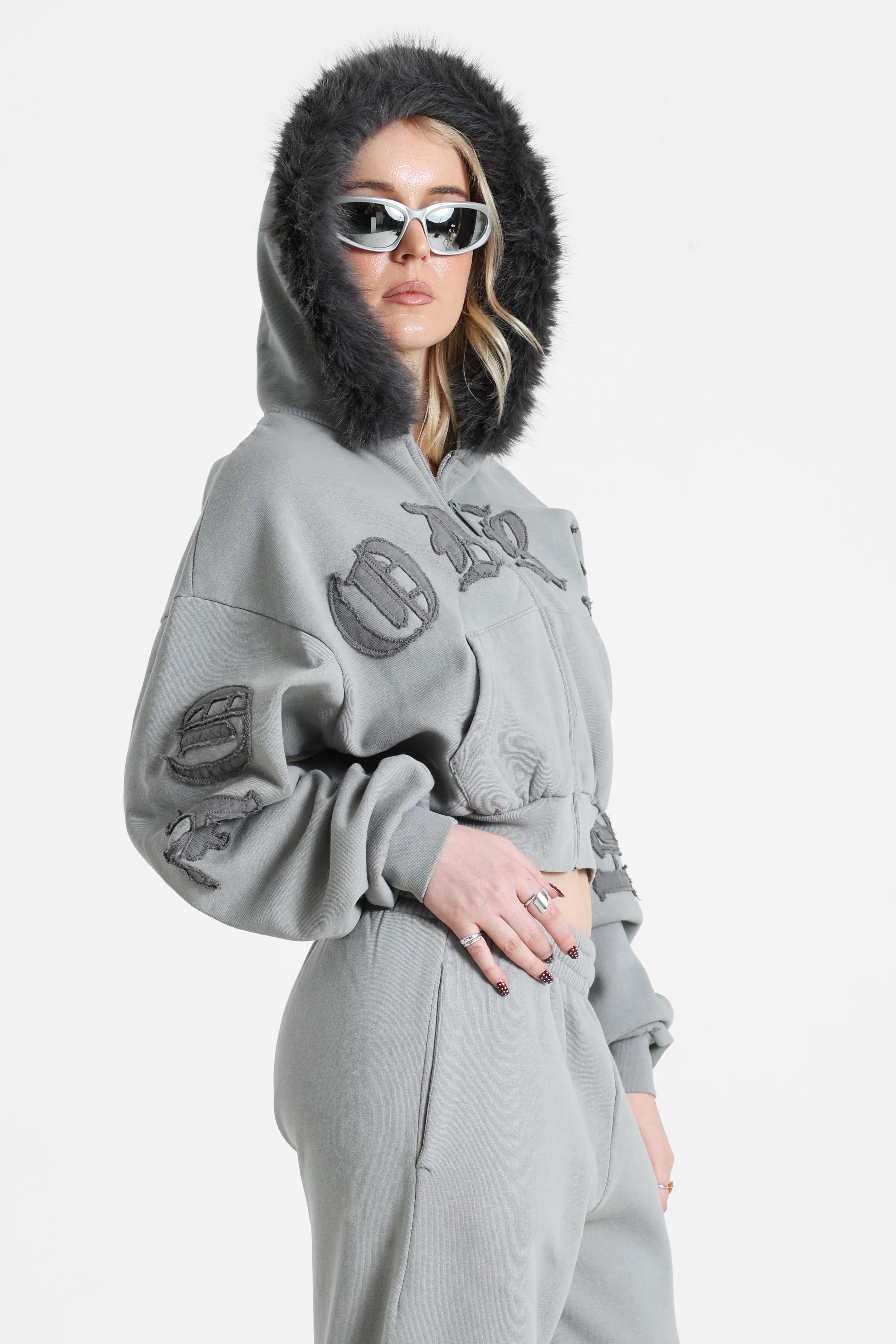 Drea sweat court zippé à capuchon - Monument