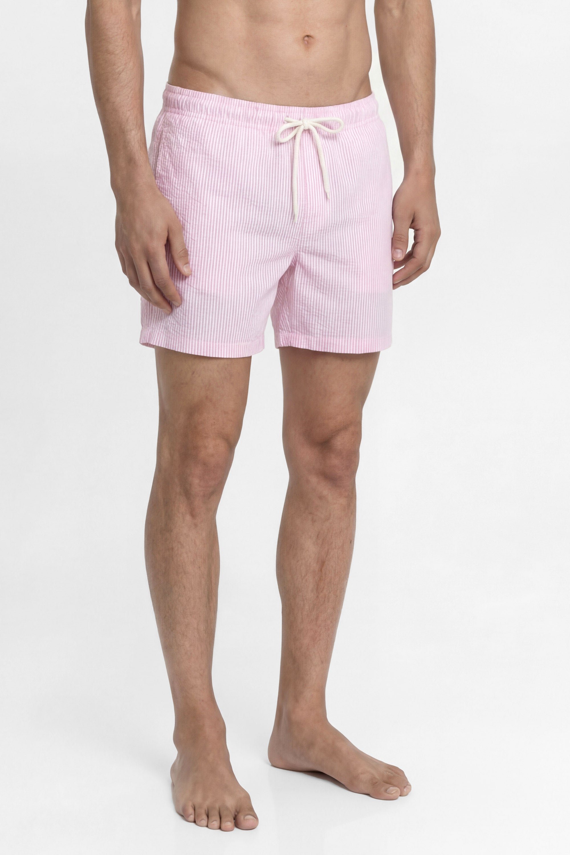 JPSTMAUI short de bain en seersucker - Lilac Sachet