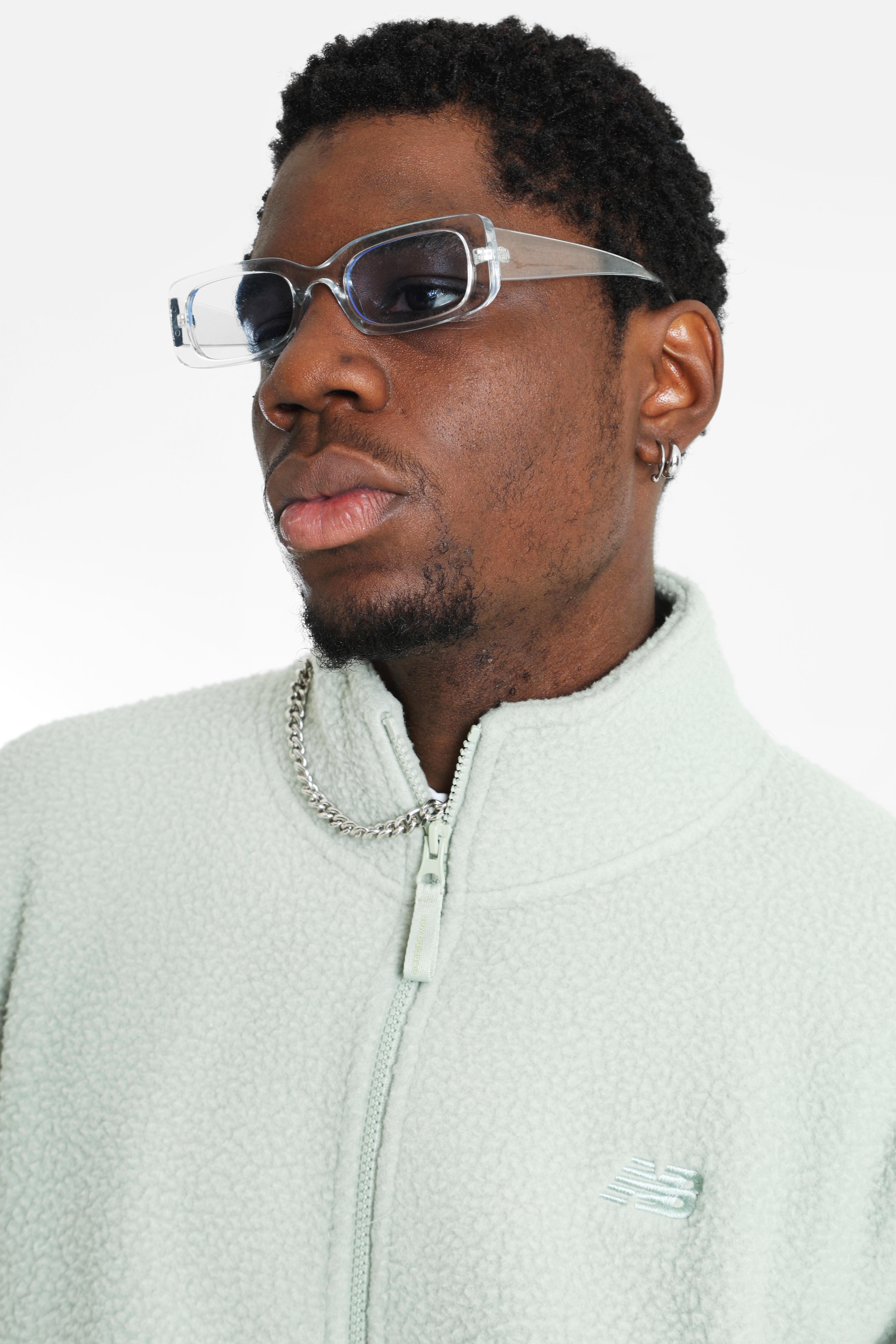 High Pile Fleecejacke - Light Green