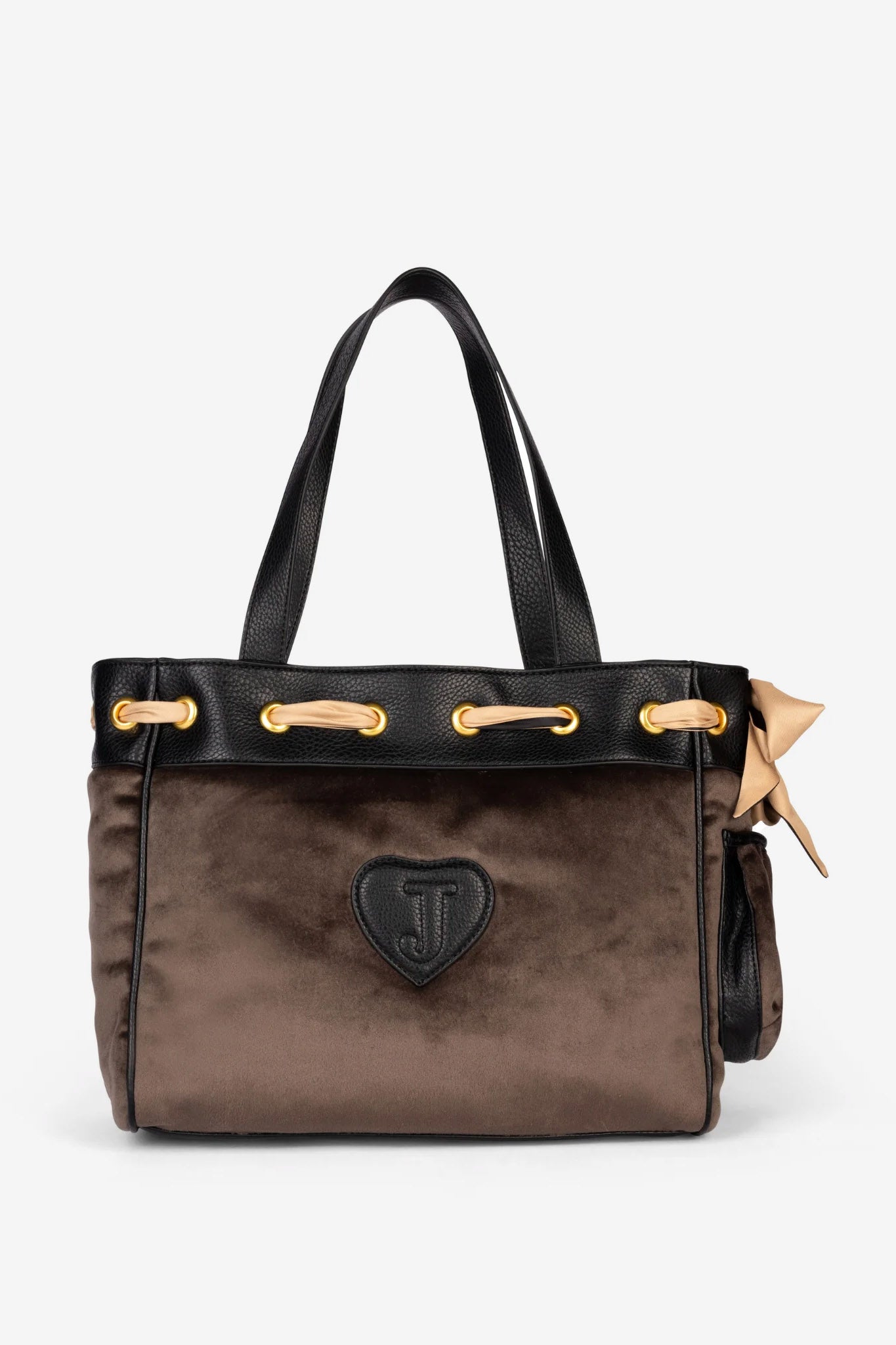 Daydreamer Samt Shopper - Chocolate