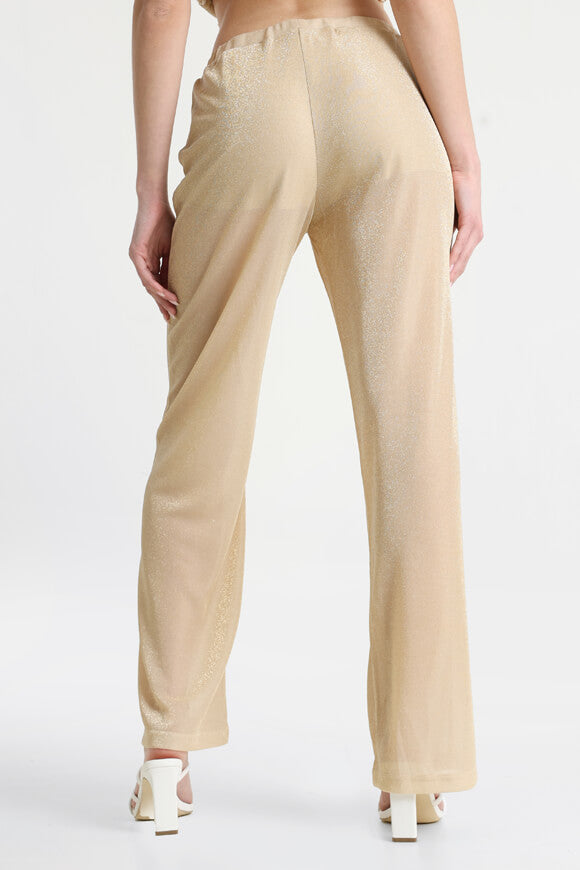 Glitter pants - gold