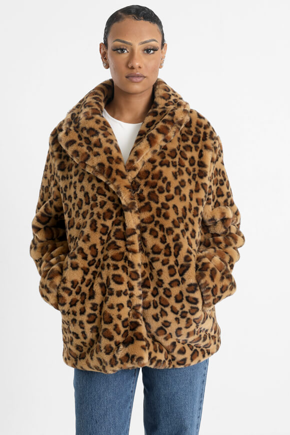 Kunstpelzmantel - Leo