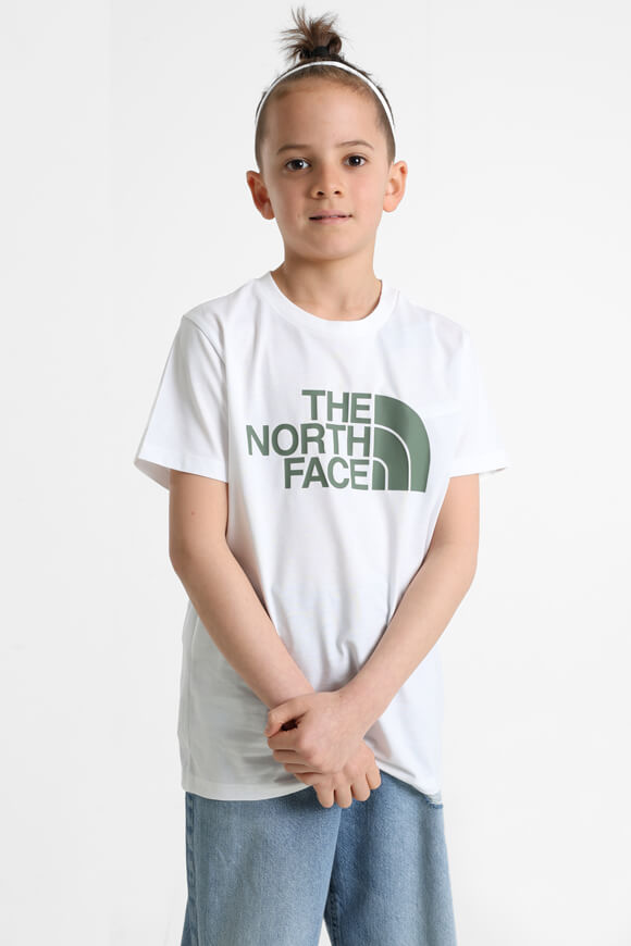 T-shirt facile da indossare - White + Duck Green