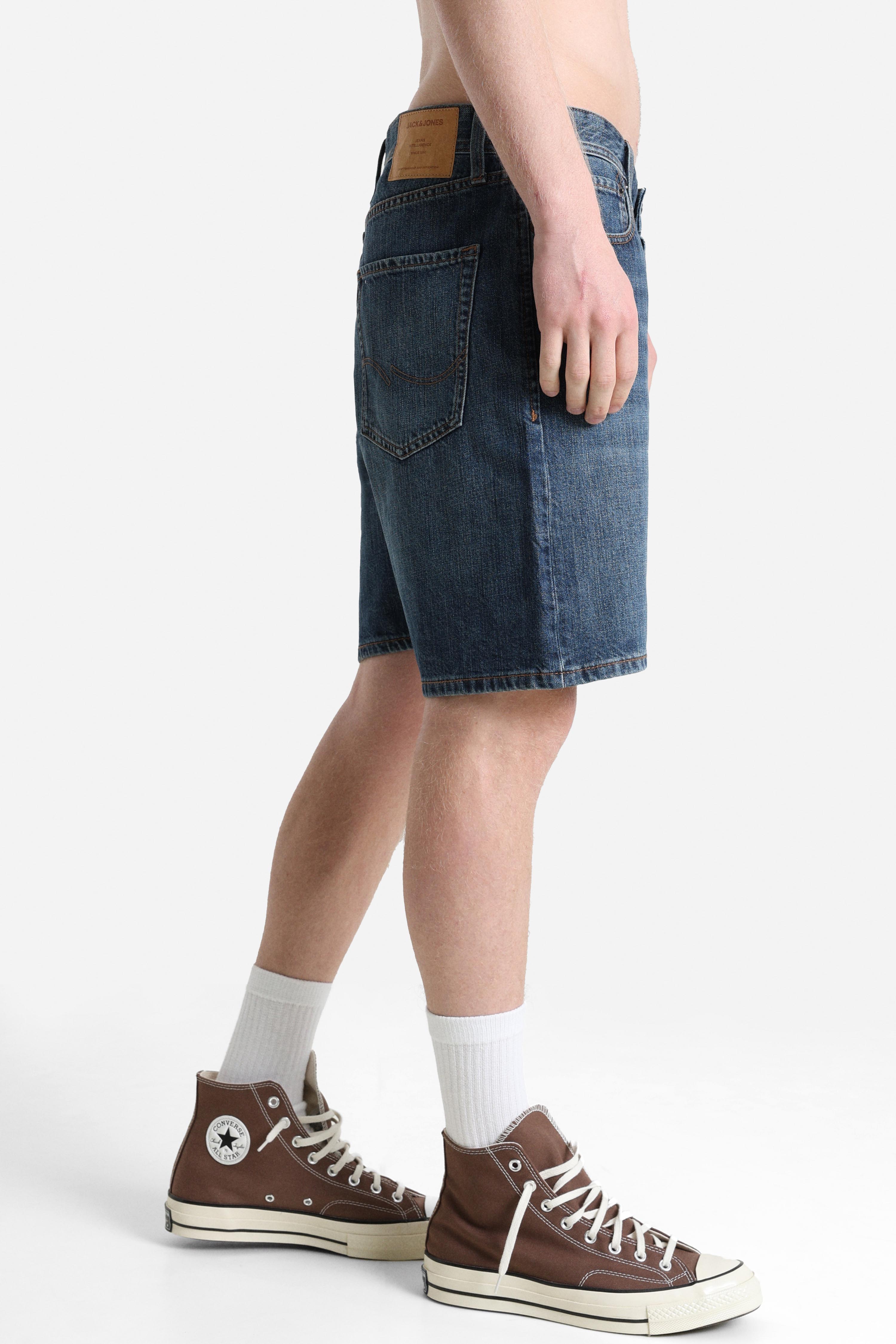 Toni Jeansshorts - Dark Blue Denim