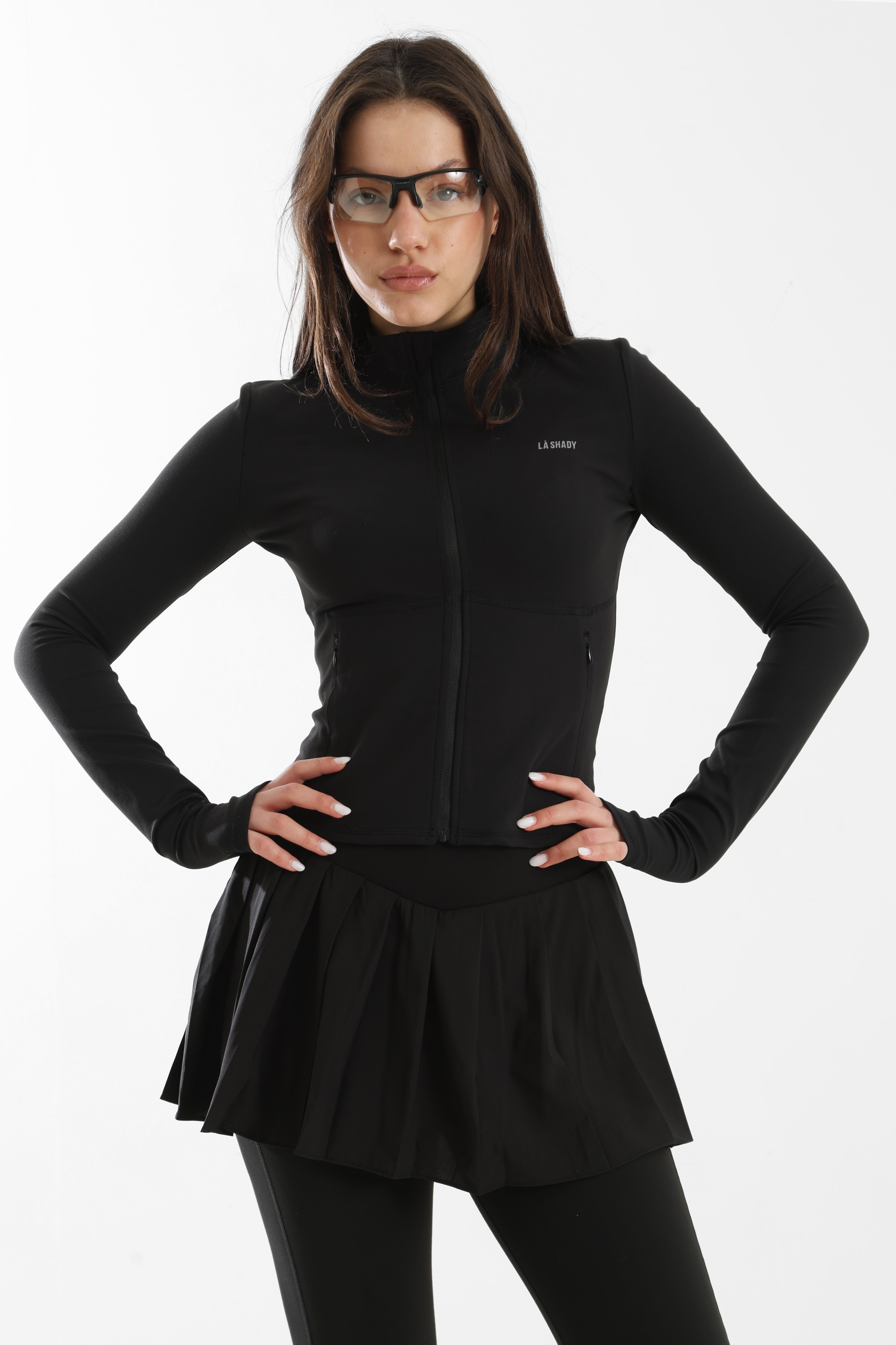 Tracksuit jacket - Black