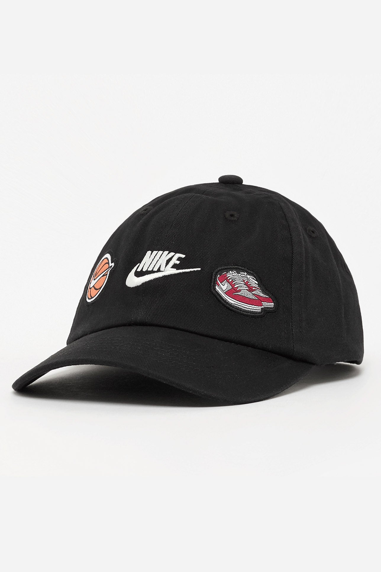 Kids Scratchback Cap - Black