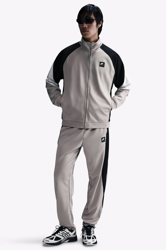Air veste de survêtement ample - College Grey + Black + White