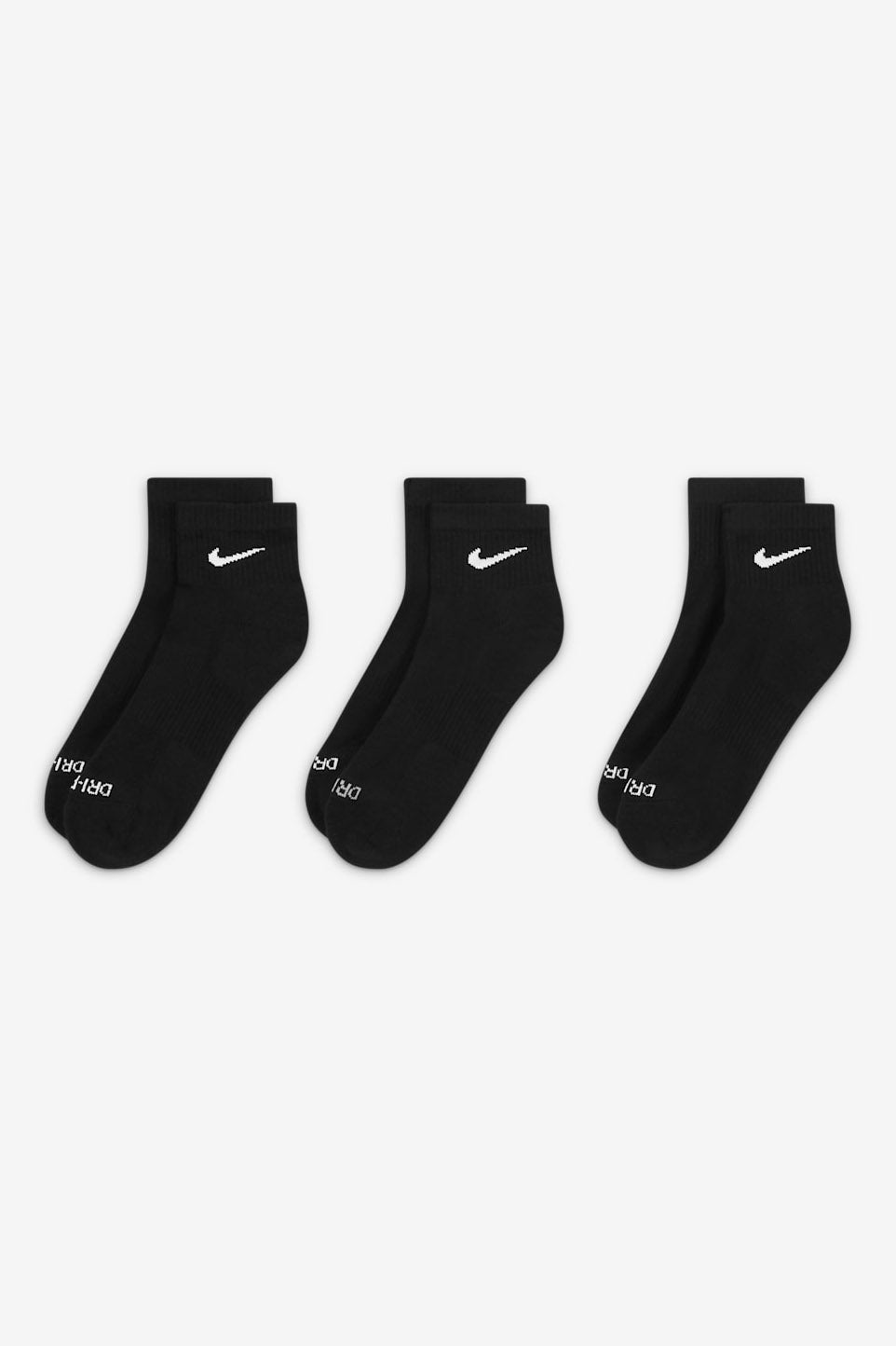 Dreierpack Socken - Black