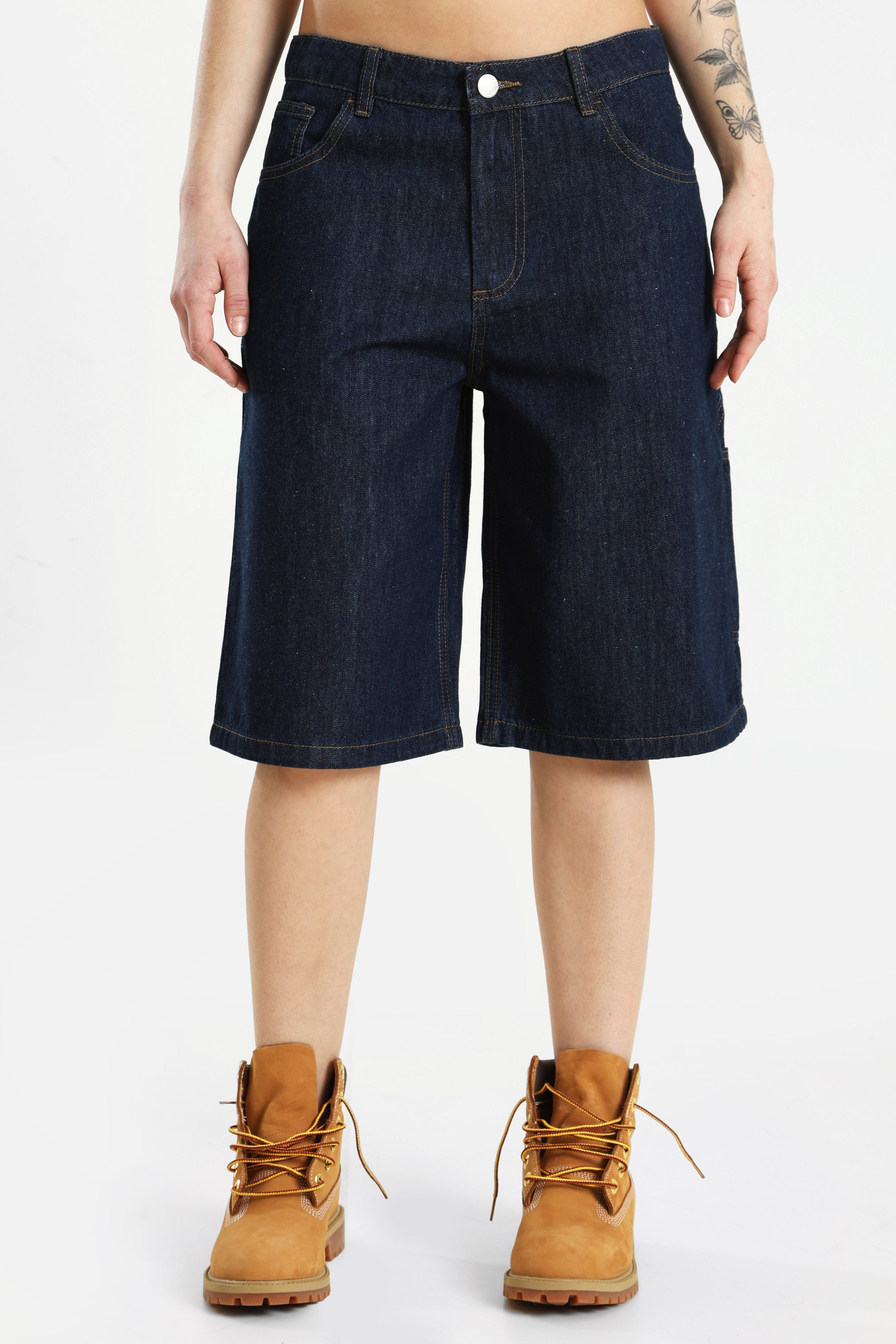 Jeansshorts - Raw Denim