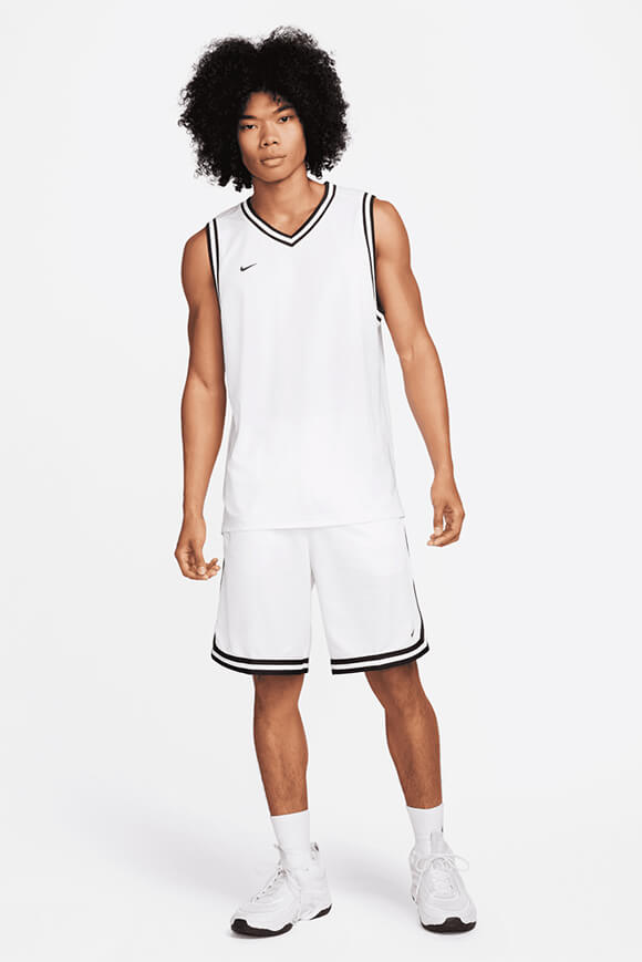 Canotta ADN in rete - Bianco + Nero