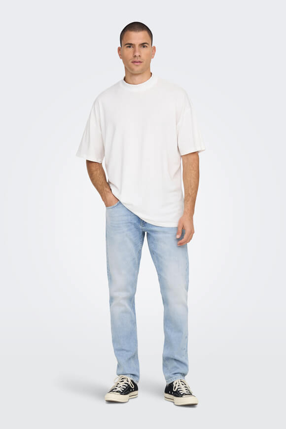 Jeans Weft Regular Fit L32 - Bleu clair